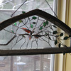 Hummingbird Nest  Sold by Stained Glass Artist Yvonne DeViller