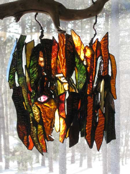 Ode to Tree by Stained Glass Artist Yvonne DeViller