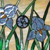 Magnolia  Tiffany repro by Stained Glass Artist Yvonne DeViller