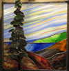 Meandering repro by Stained Glass Artist Yvonne DeViller